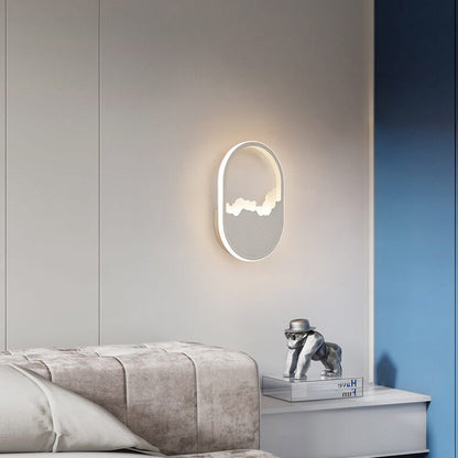 Minimalistische wandlamp