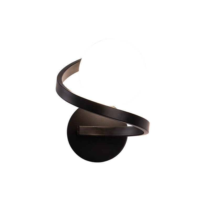 AuroraLoop Minimalistische LED wandlamp