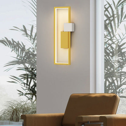 BrightFrame | Ultra-slanke vierkante wandlamp