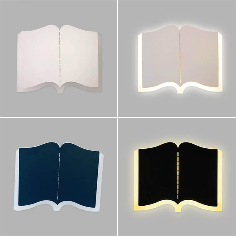 BookBeam | Open boek LED wandlamp
