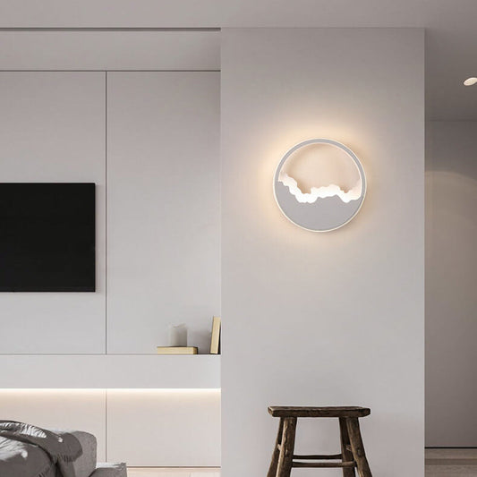 Minimalistische wandlamp