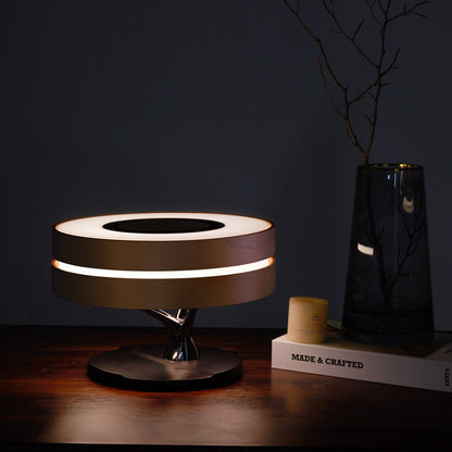 Veylix | Bureaulamp met luidspreker en draadloze oplader