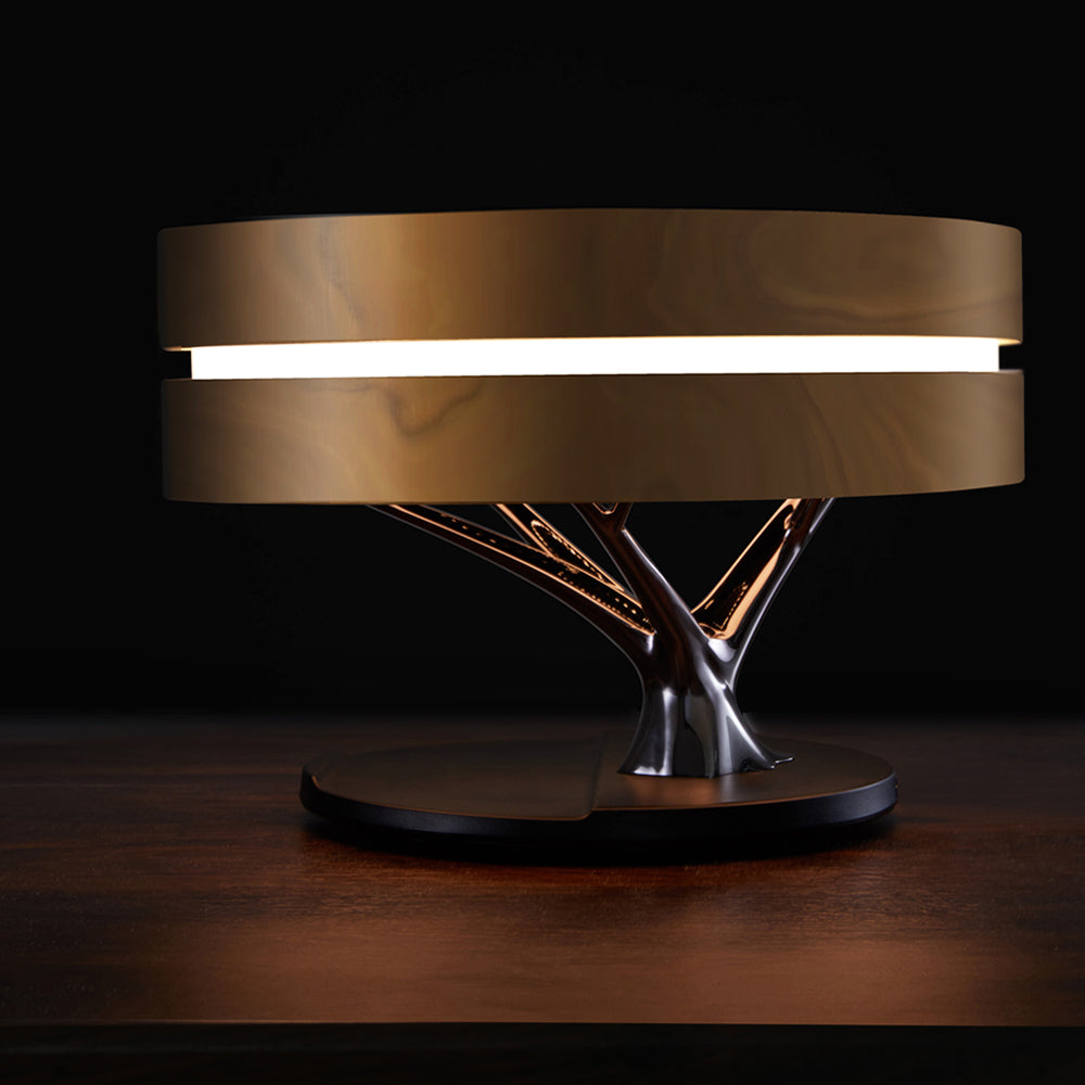 Veylix | Bureaulamp met luidspreker en draadloze oplader