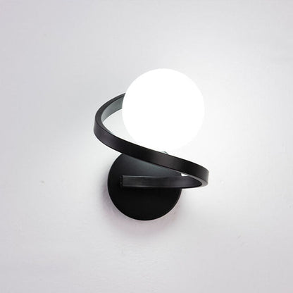 AuroraLoop Minimalistische LED wandlamp