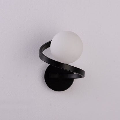 AuroraLoop Minimalistische LED wandlamp