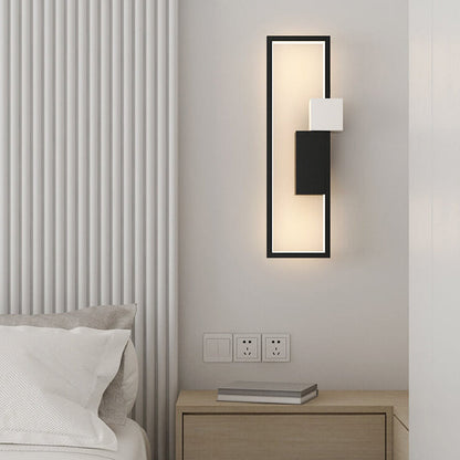 BrightFrame | Ultra-slanke vierkante wandlamp