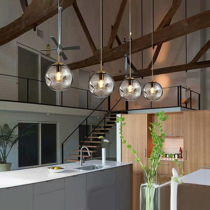 BolSphere - Elegante  glazen bol hanglamp