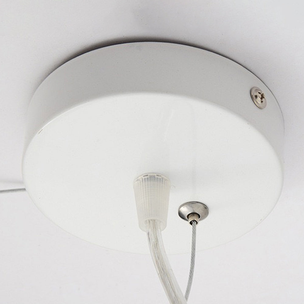 CloudNova - Designer Wolken LED Hanglamp Wit PVC/Katoen