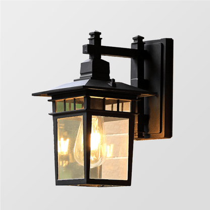 Alessio Zwart Deco Buiten Wandlamp