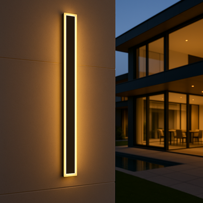 LYNQ Buitenlamp | Moderne LED Wandlamp – Waterdichte Tuin-, Balkon- & Terrasverlichting