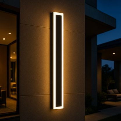 LYNQ Buitenlamp | Moderne LED Wandlamp – Waterdichte Tuin-, Balkon- & Terrasverlichting