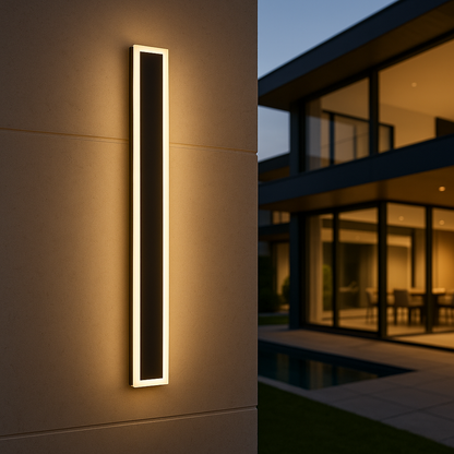 LYNQ Buitenlamp | Moderne LED Wandlamp – Waterdichte Tuin-, Balkon- & Terrasverlichting