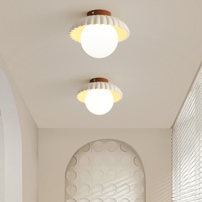 IJzeren hal plafondlamp