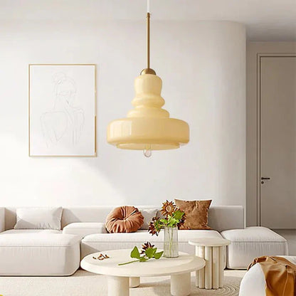 FormaLume | Elegant Gevormde Bauhaus Glazen Plafondlamp