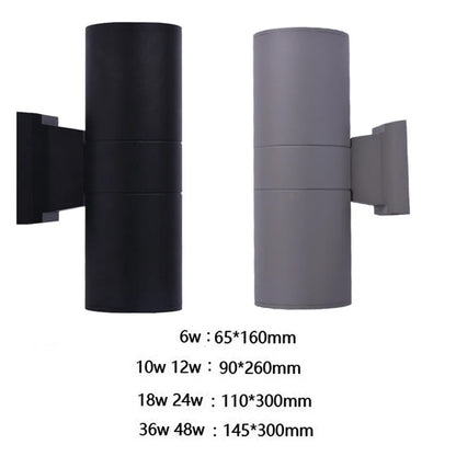 Skyline - Aluminium LED Buitenwandlamp Waterdicht
