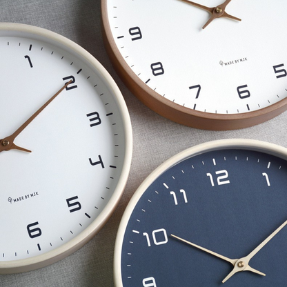 Niet tikkende Stille Wandklok Modern Decor voor Thuis & Kantoor