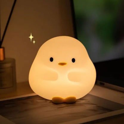 Cute Duck LED Touch Night Lamp