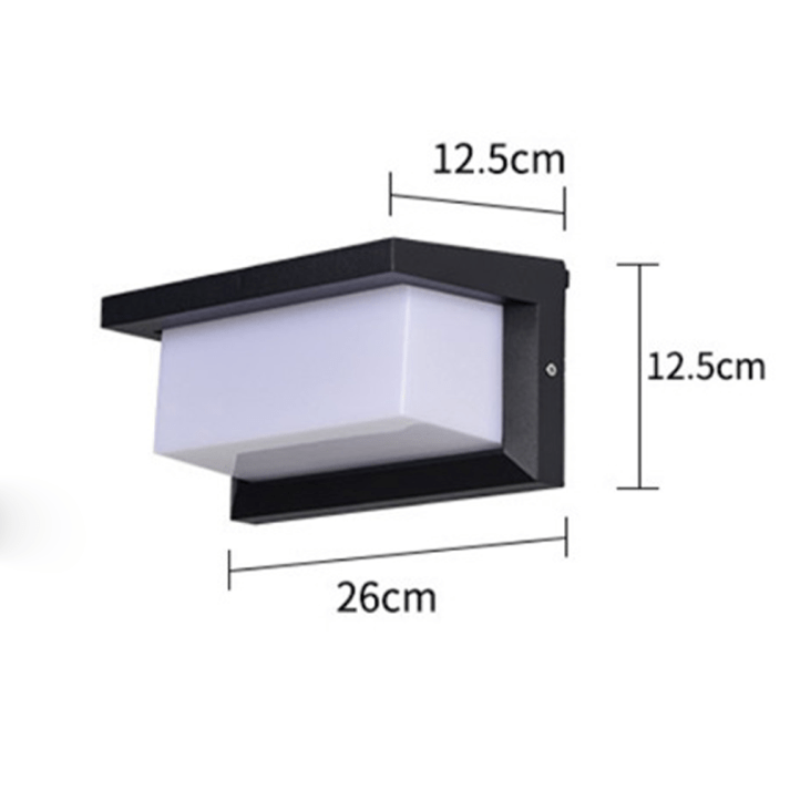 Wandlamp zwart-wit