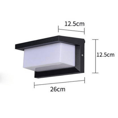 Wandlamp zwart-wit