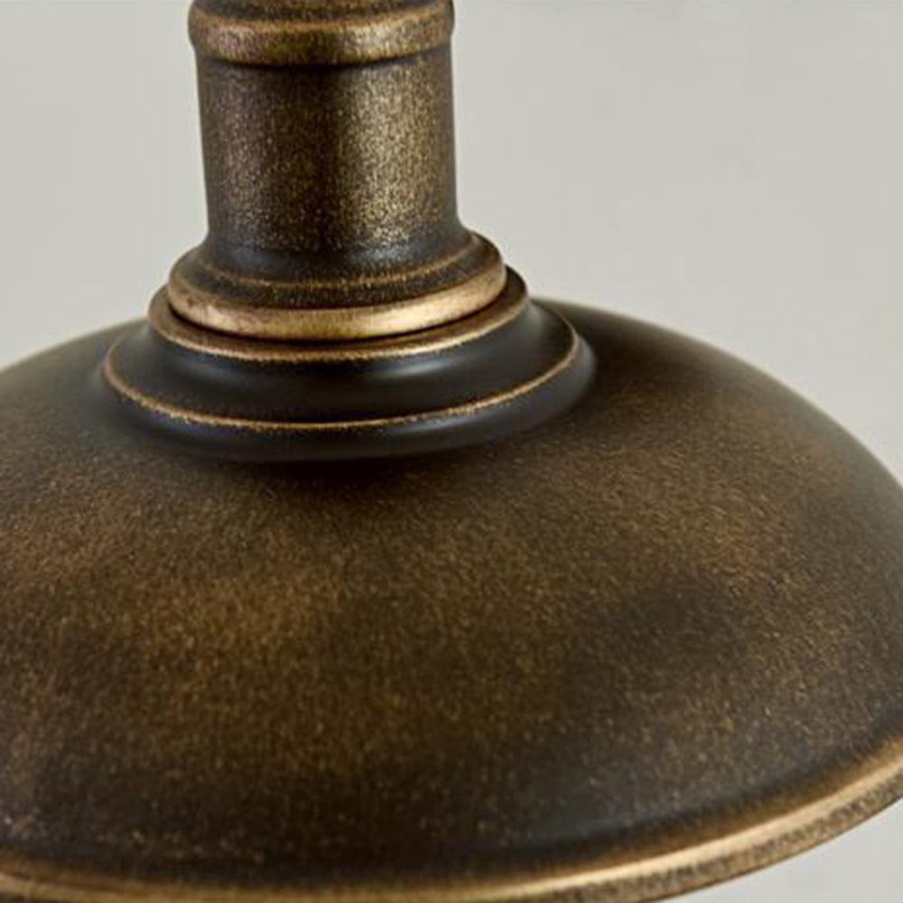 Alessio Rustieke Komvormige Antiek Messing IP65 Waterdichte Wandlamp voor Buiten