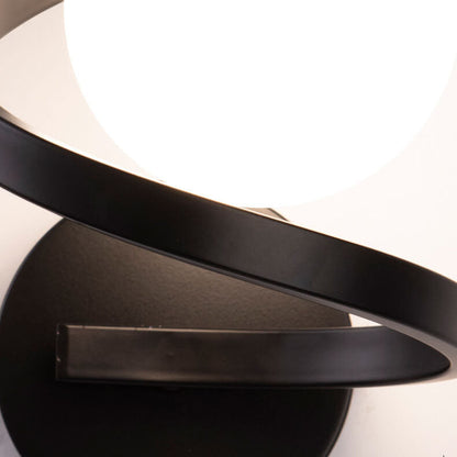AuroraLoop Minimalistische LED wandlamp