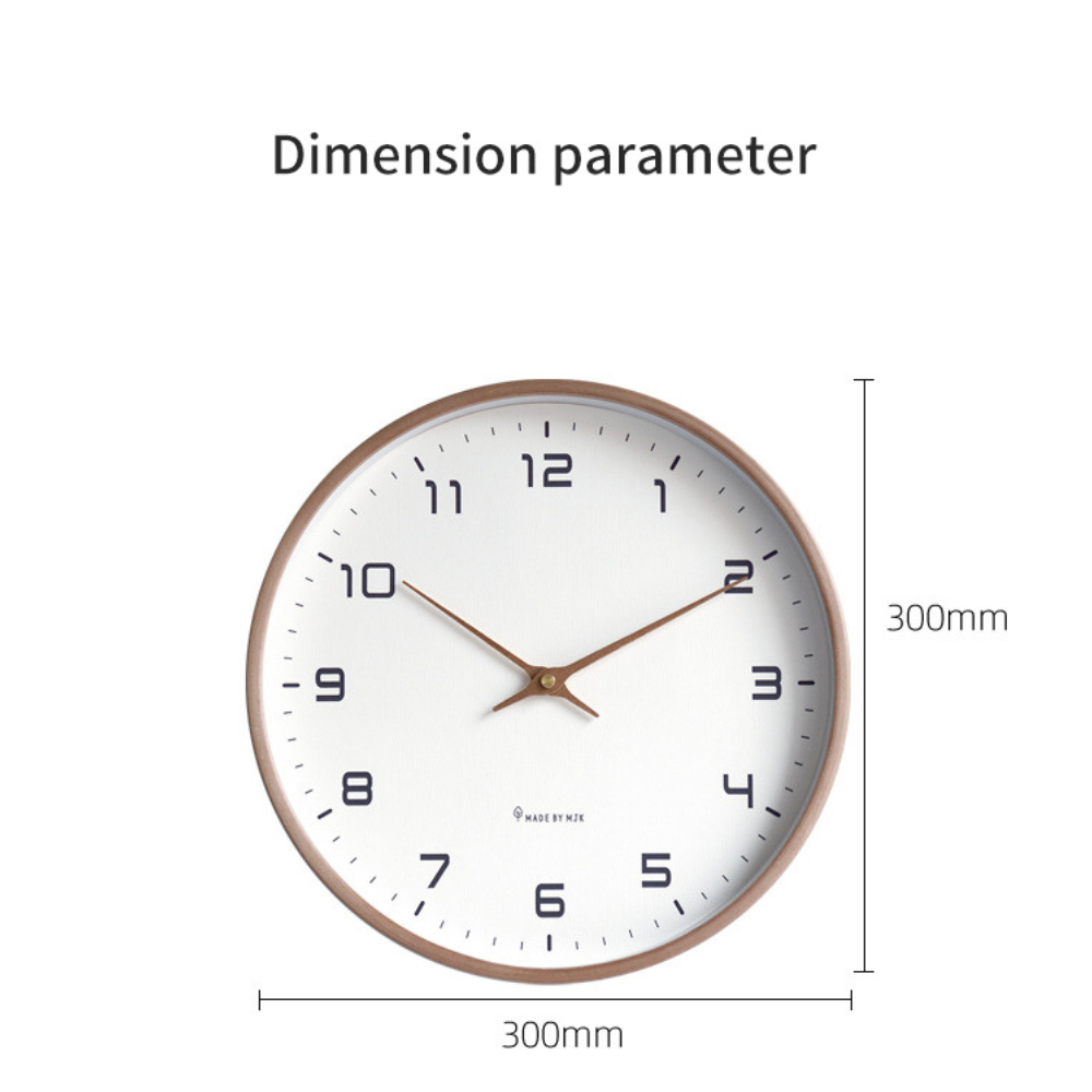 Niet tikkende Stille Wandklok Modern Decor voor Thuis & Kantoor
