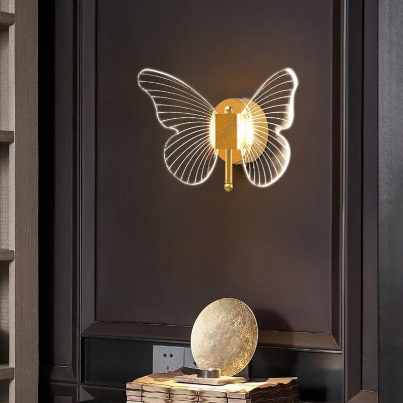 GlowWing | Betoverende vlinder wandlamp
