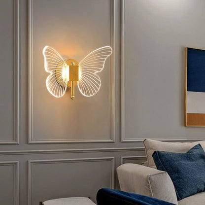 GlowWing | Betoverende vlinder wandlamp