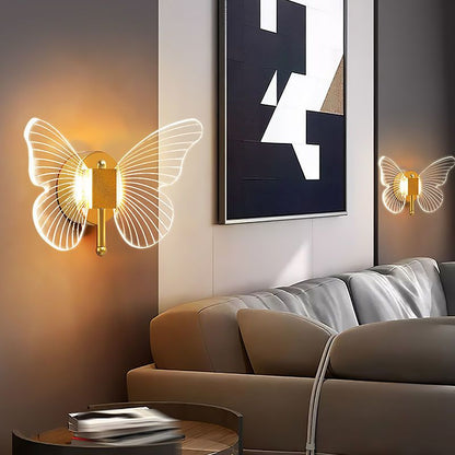 GlowWing | Betoverende vlinder wandlamp