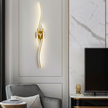 TwilightBranch | Gebogen LED wandlamp
