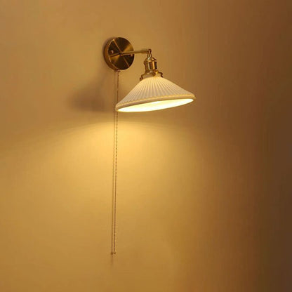 GleamCraft | Geplooide wandlamp