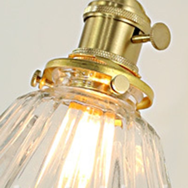 GoldenPrism | Kristal gefacetteerde wandlamp