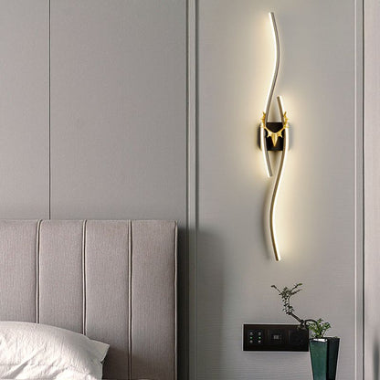 TwilightBranch | Gebogen LED wandlamp