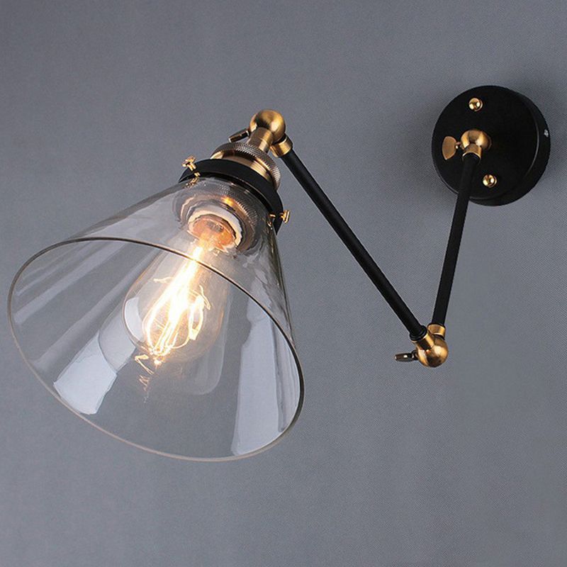 LuminoClassic | Verstelbare retro wandlamp