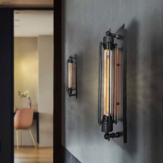 RetroLux | Verticale wandlamp