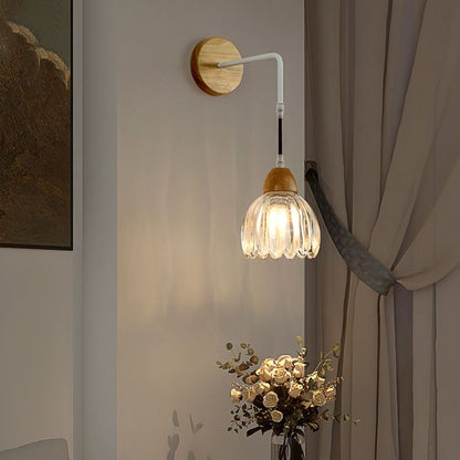 NordicGleam | Kristallen koepel wandlamp helder