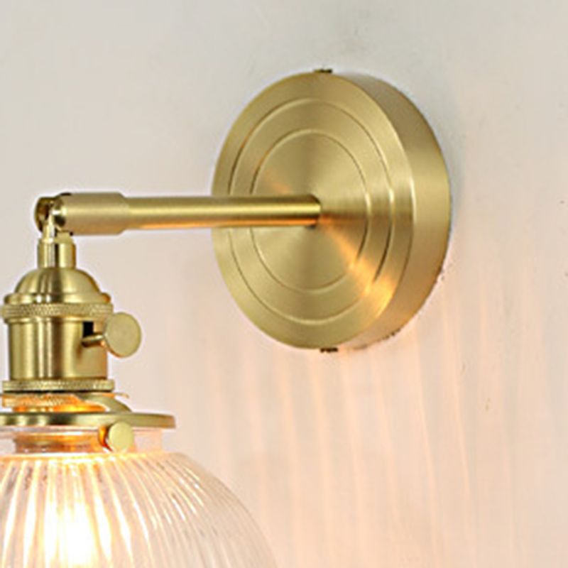 GoldenPrism | Kristal gefacetteerde wandlamp