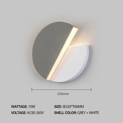 RadiantRing | Minimalistische ronde wandlamp