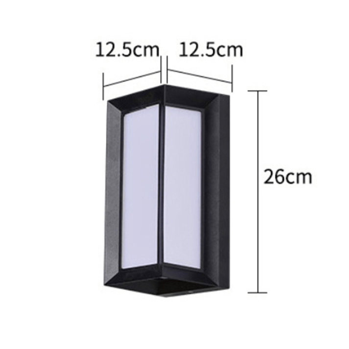Wandlamp zwart-wit