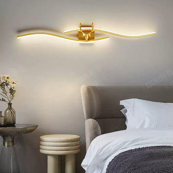 TwilightBranch | Gebogen LED wandlamp