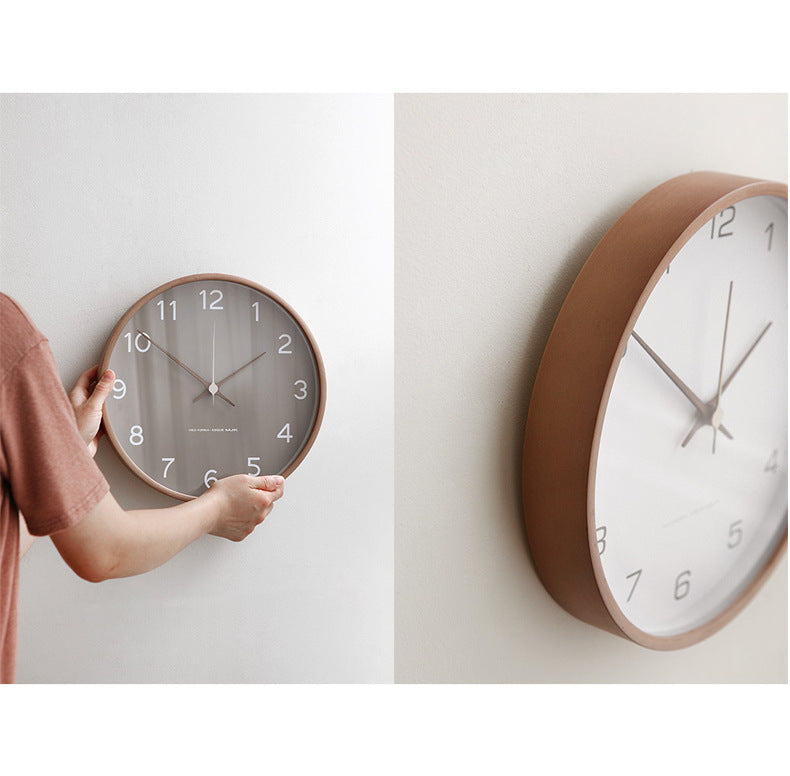 Auralis | Wanddecoratie Houten Klok voor Thuis