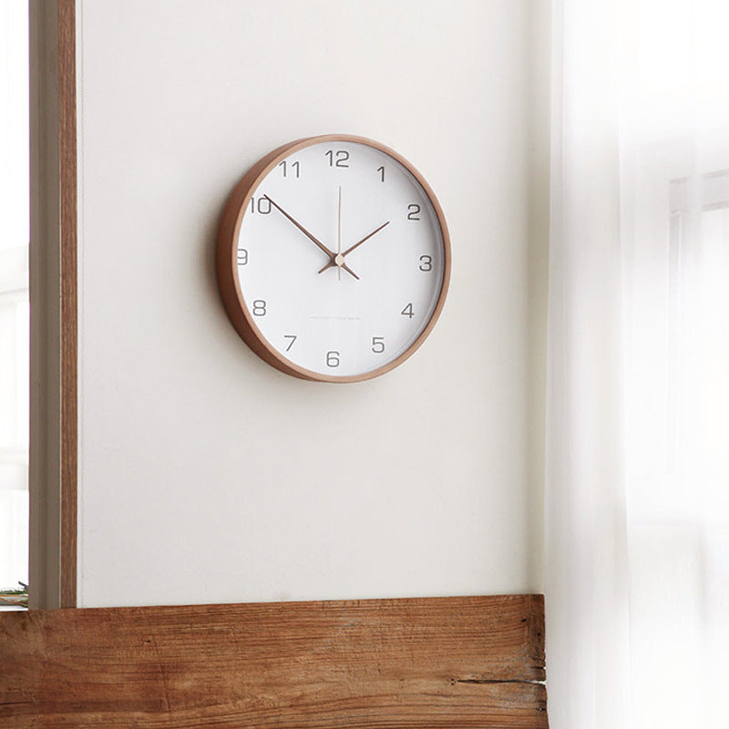 Zendergestuurde wandklok 25 cm - Wandklokken Zendergestuurde wandklok 25 cm - Wandklokken