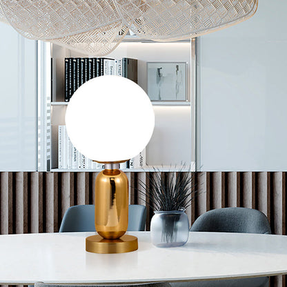 Elegante glazen bollamp | Tafelverlichting in een modern ontwerp