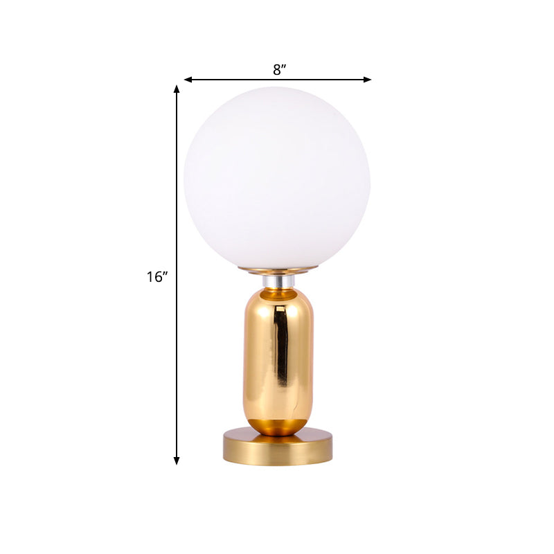 Elegante glazen bollamp | Tafelverlichting in een modern ontwerp