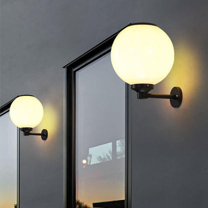Waterdichte wandlamp op zonne-energie voor buiten