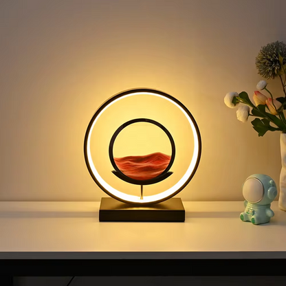 SandGlow | Fascinerende zandlandschap lamp
