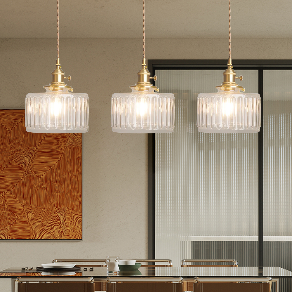 Vintage kristallen hanglamp