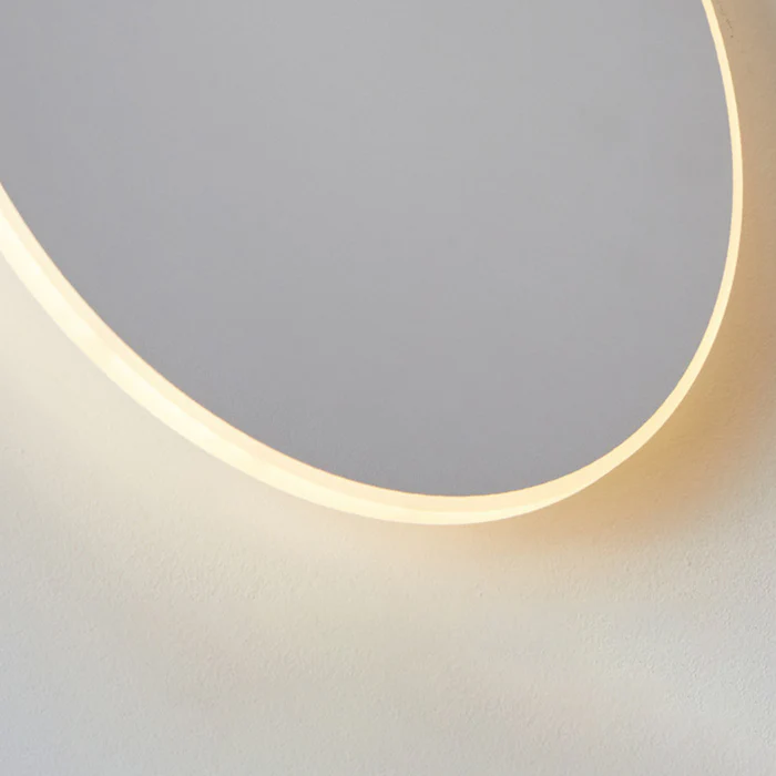 Moon | Ronde Metalen Led Muur Lamp