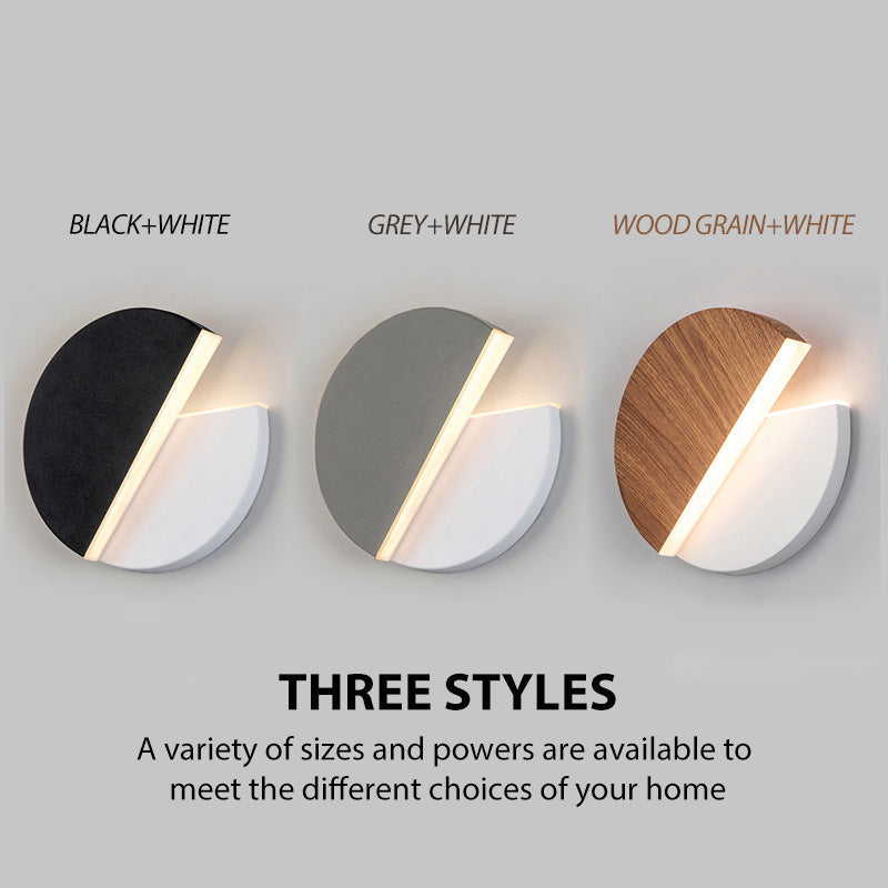 RadiantRing | Minimalistische ronde wandlamp