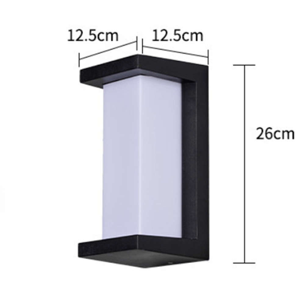 Wandlamp zwart-wit